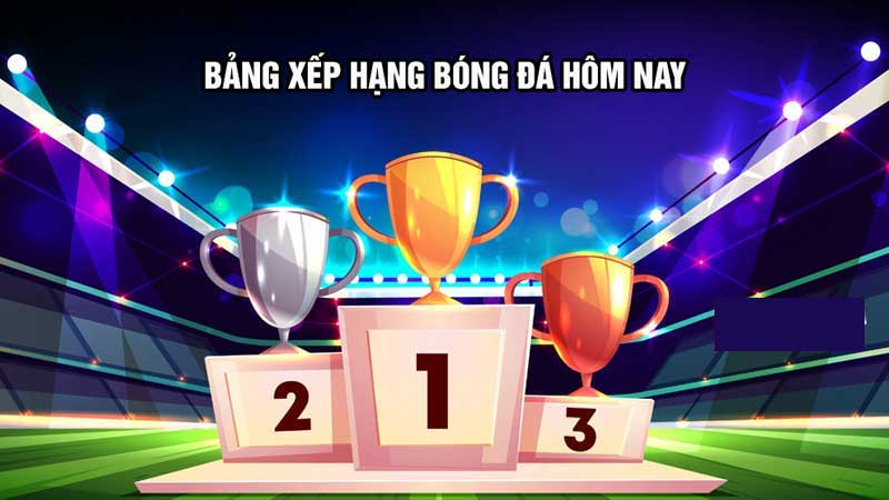 Bảng xếp hạng miễn phí và chính xác ngay tại website 90Phut 22 Tổng quát về bảng xếp hạng tại 90Phut